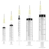 OFFCUP Spritzen-Set mit stumpfer Nadel, Spritze und Kanüle verschiedene...