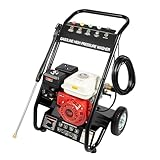 MINRS 4-Takt Benzin Hochdruckreiniger 7,5PS Haute Pression Benzinmotor...