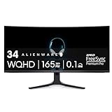 Dell ALIENWARE 34 Zoll CURVED QD-OLED Gaming Monitor - AW3423DWF, AlienFX...