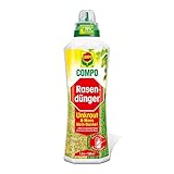 COMPO Flüssiger Rasendünger Unkraut & Moos Nein-Danke!, Dünger für...
