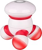 Cotsoco Mini-Handmassagegerät, tragbar, vibrierend, mit LED-Licht, ideal...