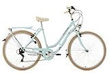 KS Cycling Damenfahrrad Cityrad 28'' Casino hellblau 6 Gänge RH 53 cm