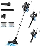 Vexilar C6 Staubsauger mit Kabel, 600W/28kPA Vacuum Cleaner, Leicht 5-in-1...