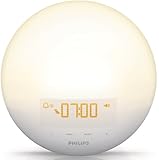 Philips HF3510/01 Wake-Up Light mit Sonnenaufgangsfunktion in 3 Farbstufen...