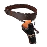 Tourbon Waffenholster aus echtem Leder, Western-Cowboy-Bein,...
