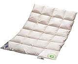Vitaschlaf® Bio-Luxe-KBA Deutsche Gutshofdaune W4 - MEDIUM GANZJAHRESDECKE...