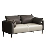 Liegesofa im italienischen Stil für kleine Wohnungen, Doppelsitz-Couch...