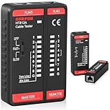 SURFOU Lan Tester Netzwerk Kabeltester, Rj45 Netzwerktester Für Cat7 Cat6...