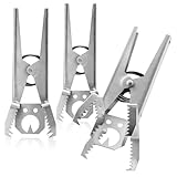 com-four® 3X Wühlmausfalle mit Stellplättchen, Wühlmaus-Zangenfalle aus...