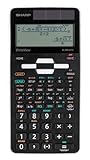 SHARP EL-W550TG Wissenschaftlicher Schulrechner (D.A.L.-Eingabe, Solar,...