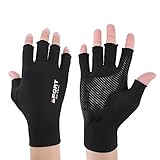 Faletony Fingerlose Handschuhe Fahrradhandschuhe Angeln Gloves Herren Damen...