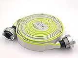 1 Zoll | D-25-10 m Industrieschlauch | Feuerwehrschlauch | Bauschlauch |...
