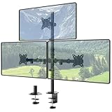 Monitor Halterung 3 Monitore für 17-35 Zoll Bildschirme, 80 cm Extra Hoher...