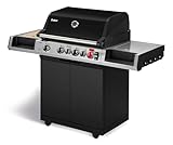 Enders® Gasgrill UNIQ 4 IK CRUSTER®, 4-Edelstahlbrenner, mehrstufige...