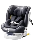 Fourward Baby Autositz Kindersitz 360°drehbar mit ISOFIX und Ruheposition,...