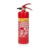 Smartwares Schaum-Feuerlöscher - 2 L - für AB-Brände - geeignet für...