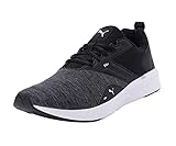 PUMA Unisex Nrgy Comet Laufschuhe, Schwarz Puma Black Puma White 1, 45 EU