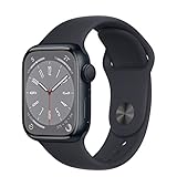 Apple Watch Series 8 (GPS, 41MM) Aluminiumgehäuse Mitternacht mit...