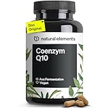 natural elements Coenzym Q10 – 200mg pro Kapsel – 120 vegane Kapseln...