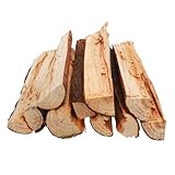 TOYANDONA 10 Stück Teiliges Kaminholz aus Echtem Spaltholz für Rustikale...