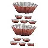 COLLBATH 2 Sätze Teiliges Muffinform Aus Karbonstahl Antihaft Egg Tart...