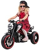 Original Actionbikes Motors Kinder Elektromotorrad Cruiserbike | 2X 6 Volt...