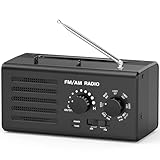 Transistorradio – AM FM Tragbares Radio mit Bestem Empfang, Eingebautem...