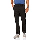 Amazon Essentials Herren Golf-Stretchhose, Gerade Geschnitten, Schwarz, 34W...