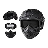 Airsoft Helm und Vollgesichts Maske, abnehmbare Airsoft Brille, Paintball...