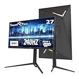 Smart Tech 27 Zoll Gaming Monitor, 240Hz, MPRT 1ms, Mit Lautsprechern,...