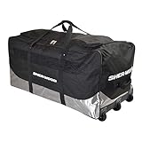 Sherwood Eishockeytasche SL 800 Goalie Wheel Bag, blau-grau, 111 x 56 x 55...