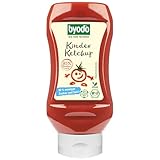Kinderfreundlicher Bio-Ketchup ohne raffinierten Zucker von Byodo – 2 x...