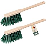 Handfeger Langer Stiel, 2er Set, Made in Germany, Robuster Handbesen mit...