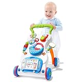Aolso Lauflernwagen, Baby Spiel und Laufwagen mit regulierbarer...