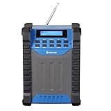 Denver WRD-60 Baustellenradio mit DAB+ / DAB/FM & Bluetooth – Akku Radio...