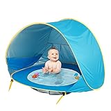 Hileyu Pop-Up-Baby-Strandzelt, tragbares Kinder-Schatten-Poolzelt,...