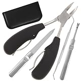 DEARMAMY 1 Satz Teiliges Nagelpflege Set aus Ergonomische Nagelzange für...