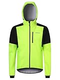 BERGRISAR Winter-Fahrradjacken für Herren, Windbreaker, wasserabweisend,...
