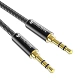 Syncwire 3.5mm Audio Kabel Nylon Geflochtenes 1M Klinke auf Klinke kabel...