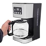 Dekltus Kaffemaschine, 1.5L Filterkaffeemaschine mit Glaskanne, Coffe...