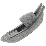 TOBBOMEY Realistisches Aquarium Deko Boot Modell Kompakt und Langlebig...