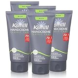 Kamill Handcreme MEN 5er Set (5x75ml) - pflegt und schützt mit Bio Kamille...