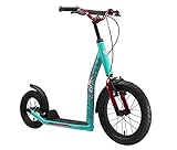 STAR SCOOTER Kinder Tret Roller ab 8 Jahre | City Kick Scooter Luftreifen...