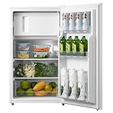 Comfee RCD80WH3(E) Kühlschrank mit Gefrierfach/ 80L Kleiner...