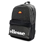 ellesse Unisex Regent Rucksack, Black/Charcoal