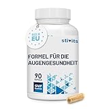 Eye Health Complex – 90 vegane Kapseln – Lutein, Heidelbeerextrakt,...