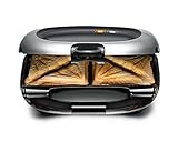 ROMMELSBACHER Sandwich Maker ST 1000 - extra tiefe Backmulden, für 2...