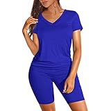 Meaunzyl Jumpsuit Damen Sommer Casual Gymnastikanzüge für Damen Sommer...