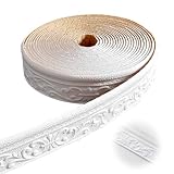 Bocguy Zierleisten - 10m Tapeteneckleiste, Decken- & Wandleisten,...