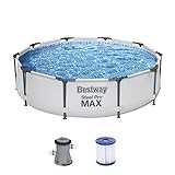 Bestway Steel Pro MAX Frame Pool-Set mit Filterpumpe Ø 305 x 76 cm,...